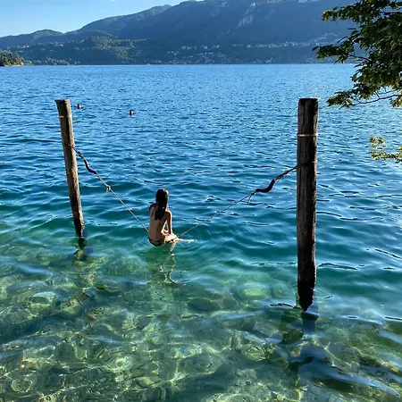 La Casa Rosa Di Riso Amaro Orta San Giulio