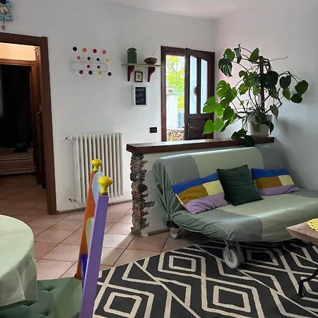 La Casa Rosa Di Riso Amaro Lejlighed *